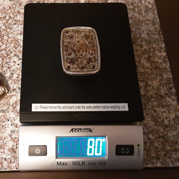 VTG. TE EXPRESS SOLID BRASS RAILROAD BELT BUCKLE - Picture 9 of 16